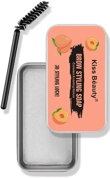 جل حواجب شفاف بفرشة ثبات مقاوم للمياه