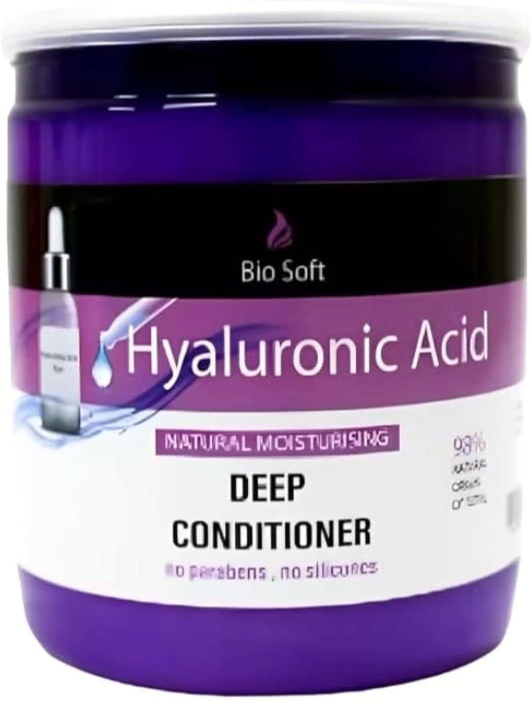 بلسم بايو سوفت بحمض الهيالورونيك ترطيب عميق 500 مل