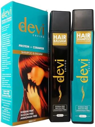 مجموعة ديفي بروتين وسيراميد شامبو وبلسم 500 مل